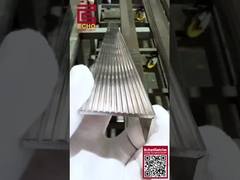 Kaymaz Merdiven Burun Trim Paslanmaz Çelik Plak Merdiven Kenar Trim Korozyona Dirençli