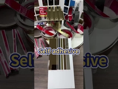 Kendi kendine yapışkan 304 Paslanmaz Çelik Düz Şerit Kenarlı Pampalı Pampalı Yapıştırma Kalınlığı Düzenli olarak 0.5-1.2mm 20mm