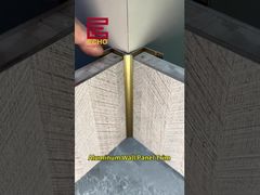 Alüminyum Duvar Paneli Süsü | Modern Ev İç Mekanları için Zarif Kenar Bitirişi #alüminyumsüsleme