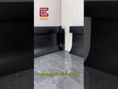 Alüminyum LED Süpürgelik | Ortam Aydınlatmalı Modern Duvar Tabanı Döşemesi #aluminumtrim