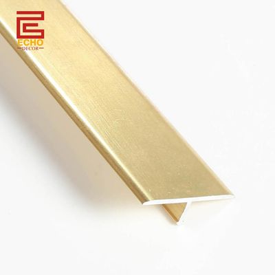 Kalite  Aluminium Exterior Flooring T Molding Transition Strip Room Metal Floor Divider Strips Fabrika