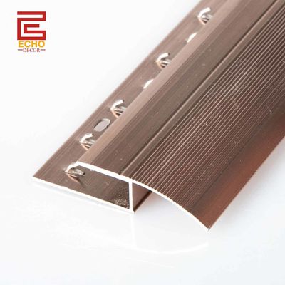 Kalite  Door Threshold Carpet Trim Metal Aluminium Carpet To Tile Reducer Strip Fabrika