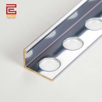 Kalite  Straight Brass Profile 2.7m Brass Tile Edge Trim Strips For Bathroom Fabrika