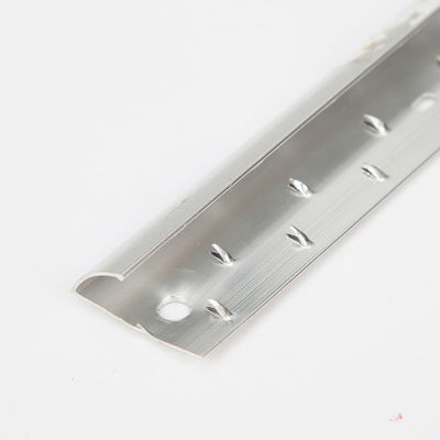 Gümüş Metal Alüminyum Halı Kenar Çizgisi 2m Kenar Koruma Şeritleri