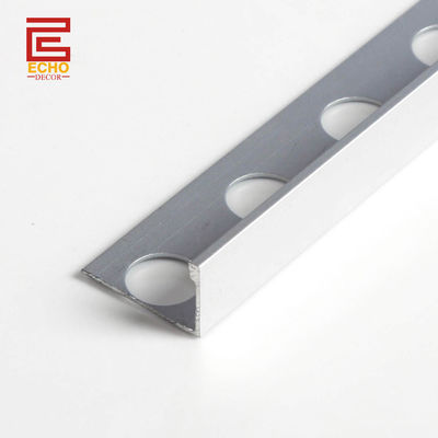 10 mm Alüminyum Düz Kenarlı Plak Düzleştirme Minimalist Pollu Chrome Kenarlı Şerit