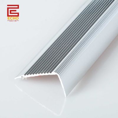 Dayanıklı Alüminyum Metal Merdiven Burun Trim Dış Zemin Merdiven Burun Profilleri