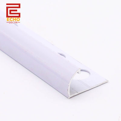 Beyaz 1 4 Çeyreği Yuvarlak Alüminyum Kelepçeler 12mm Kelepçeler