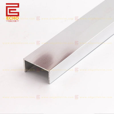 U Profile Alüminyum Tile Trim Tile Sınır Kenarlık Geçiş Şerit